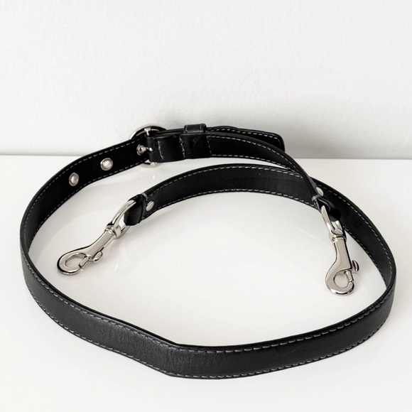 Vintage Coach Black Leather Strap - Picture 3 of 4